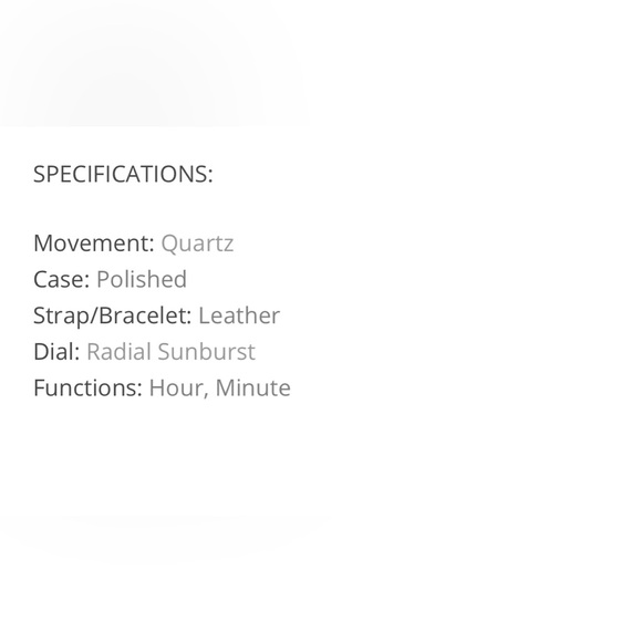 Monroé Leather Rose Gold Watch - Picture 5 of 5